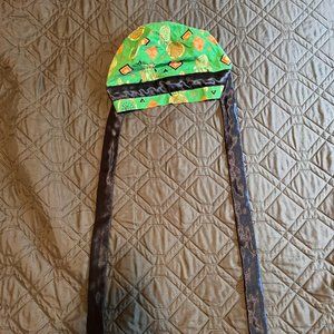 Used Bouffant Cotton Scrub Hat